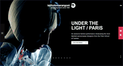 Desktop Screenshot of istitutomarangoni.com